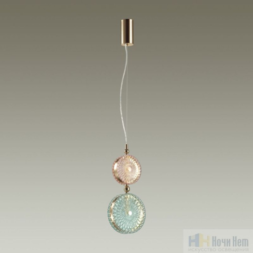 Светильник подвесной Odeon Light Caramella 5412/13LB, раздел каталога Подвесы 1 лампа интернет-магазина Ночи Нет