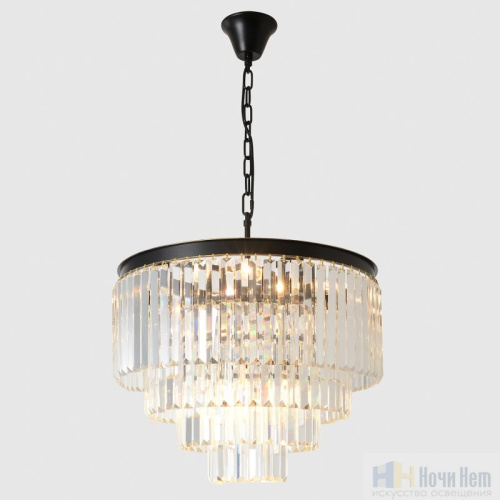 Люстра Crystal Lux MAXIME SP6 BLACK 2412/306, раздел каталога Хрустальные люстры интернет-магазина Ночи Нет