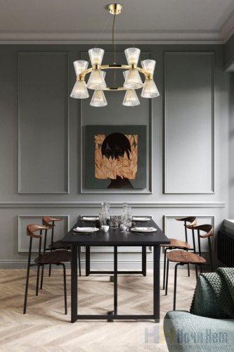 Люстра Aployt Elinor APL.801.03.12, раздел каталога Люстры с плафонами интернет-магазина Ночи Нет