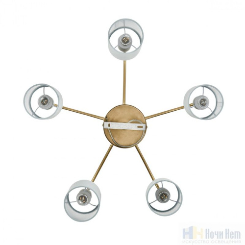 Люстра Lumion Anri 6590/5, раздел каталога Люстры с абажурами интернет-магазина Ночи Нет