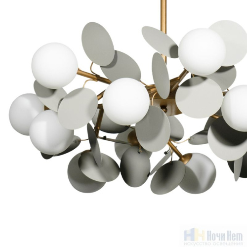 Люстра Loft IT Matisse 10008/12 Grey, раздел каталога Люстры с плафонами интернет-магазина Ночи Нет
