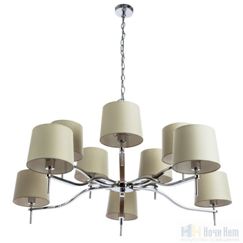 Люстра Divinare Soprano 1341/02 LM-10, раздел каталога Люстры с абажурами интернет-магазина Ночи Нет