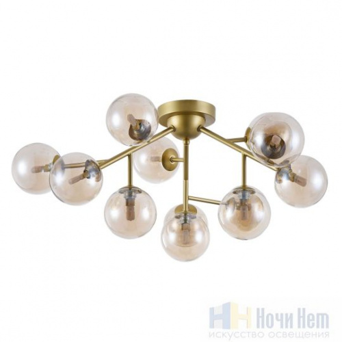 Люстра Maytoni Dallas MOD545PL-12G, раздел каталога Люстры с плафонами интернет-магазина Ночи Нет