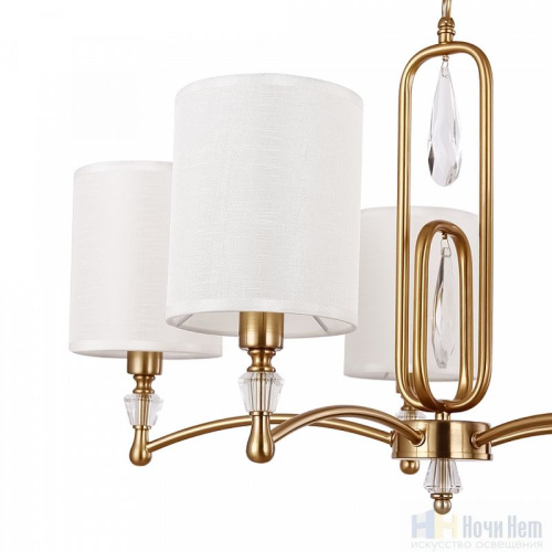 Люстра Freya Riverside FR1007PL-05BS, раздел каталога Люстры с абажурами интернет-магазина Ночи Нет