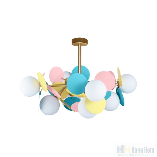Люстра Loft IT Matisse 10008/8 mult, раздел каталога Люстры с плафонами интернет-магазина Ночи Нет