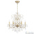 Люстра Crystal Lux ODELIS SP6 GOLD 2571/306, раздел каталога Хрустальные люстры интернет-магазина Ночи Нет