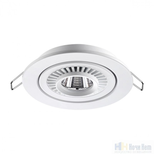 Встраиваемый светильник Novotech Gesso 358815, раздел каталога Поворотные точечные светильники интернет-магазина Ночи Нет