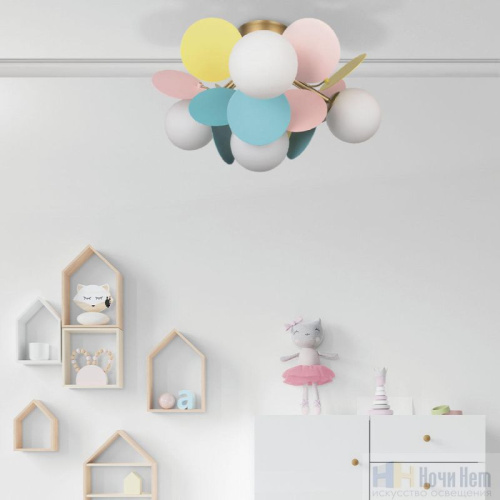 Люстра Loft IT Matisse 10008/4C Mult, раздел каталога Люстры с плафонами интернет-магазина Ночи Нет