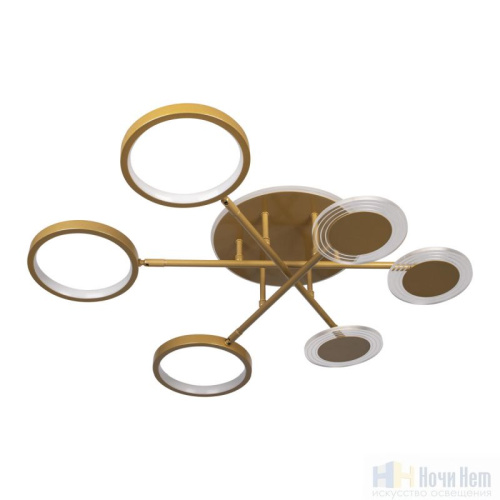 Люстра Loft IT Megan 10164S Gold, раздел каталога Светодиодные люстры интернет-магазина Ночи Нет