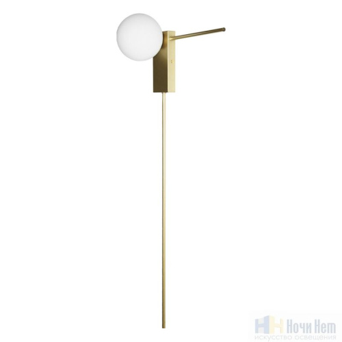 Бра Loft IT Meridian 10132/H Gold, раздел каталога Бра с плафоном интернет-магазина Ночи Нет