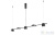 Люстра Crystal Lux TRISTAN SP5 L1200 BLACK 3690/205, количество ламп - 3+2, площадь освещения - 9 кв.м Люстра Crystal Lux TRISTAN SP5 L1200 BLACK 3690/205, раздел каталога Светодиодные люстры интернет-магазина Ночи Нет
