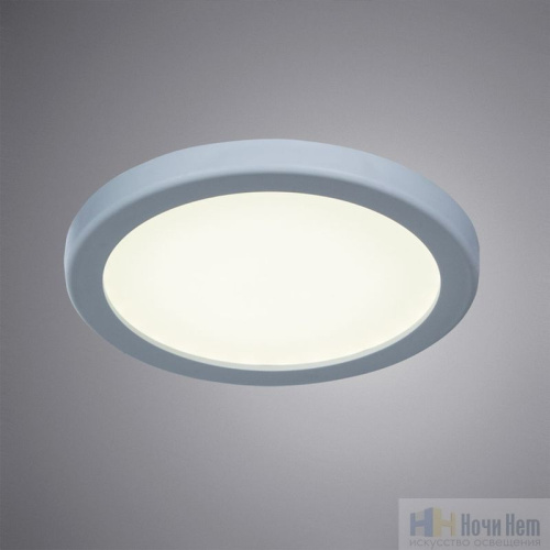 Светильник встраиваемый Arte Lamp Mesura A7971PL-1WH, раздел каталога Светодиодные точечные светильники интернет-магазина Ночи Нет