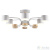 Люстра Lumion Rondo 8231/6C, количество ламп - 6, площадь освещения - 10 кв.м Люстра Lumion Rondo 8231/6C, раздел каталога Люстры с плафонами интернет-магазина Ночи Нет