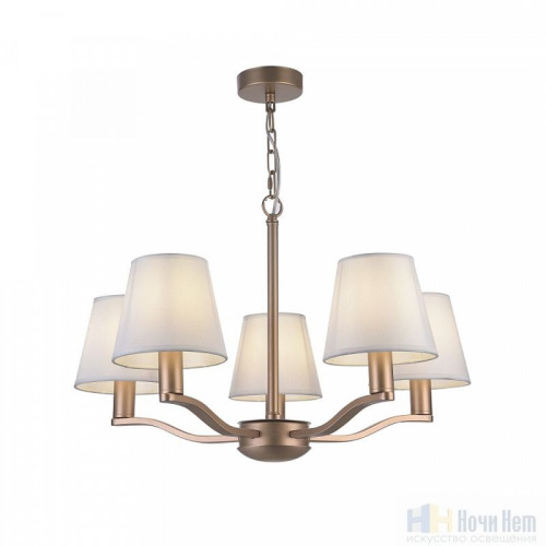 Люстра Freya Marika FR5671PL-05G, раздел каталога Люстры с абажурами интернет-магазина Ночи Нет