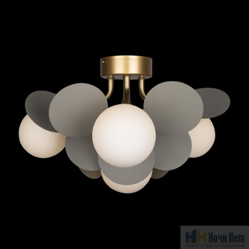 Люстра Loft IT Matisse 10008/4C Grey, раздел каталога Люстры с плафонами интернет-магазина Ночи Нет