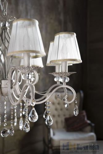 Люстра подвесная Maytoni Grace ARM247-08-G, раздел каталога Люстры с абажурами интернет-магазина Ночи Нет