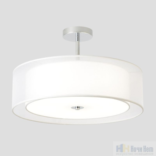 Люстра Crystal Lux MYSTERY PL5 CHROME 3930/105, раздел каталога Люстры с абажурами интернет-магазина Ночи Нет