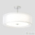 Люстра Crystal Lux MYSTERY PL5 CHROME 3930/105, раздел каталога Люстры с абажурами интернет-магазина Ночи Нет