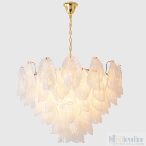 Люстра Crystal Lux EMILIA SP12 GOLD 1641/312, раздел каталога Стеклянные люстры интернет-магазина Ночи Нет