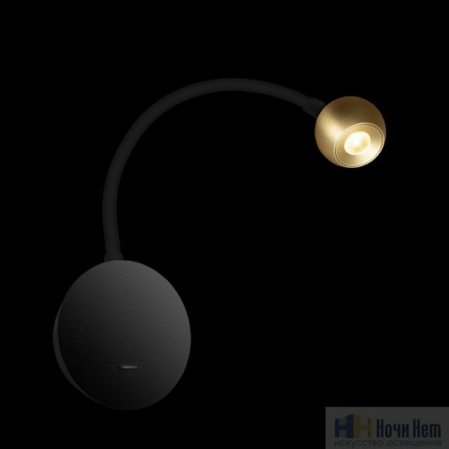 Бра Loft IT Point 10254 Brass, раздел каталога Подсветка на гибкой ножке интернет-магазина Ночи Нет