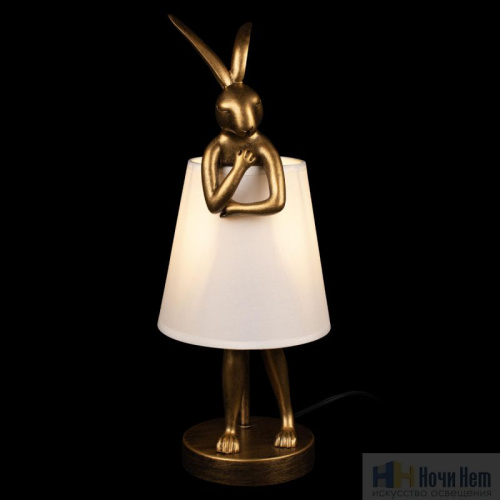 Лампа настольная Loft IT Lapine 10315/A White, раздел каталога Настольные лампы с абажуром интернет-магазина Ночи Нет