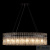 Люстра LOFT IT Nevada 10297/1000 Pearl black, раздел каталога Люстры с плафонами интернет-магазина Ночи Нет