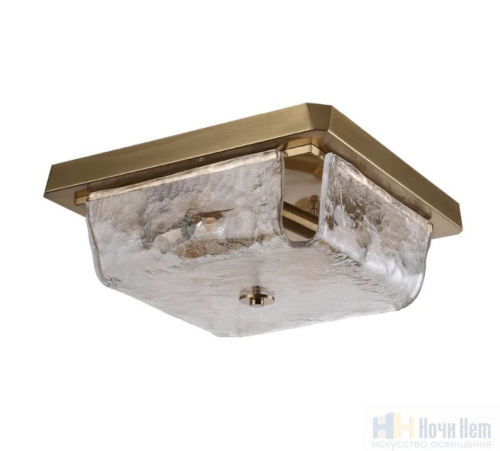 Светильник потолочный CRYSTAL LUX DAMIAN PL4 BRASS, раздел каталога Прямоугольные светильники интернет-магазина Ночи Нет