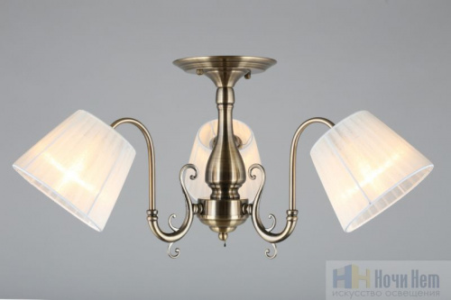 Люстра Omnilux Leonessa OML-29117-03, раздел каталога Люстры с абажурами интернет-магазина Ночи Нет