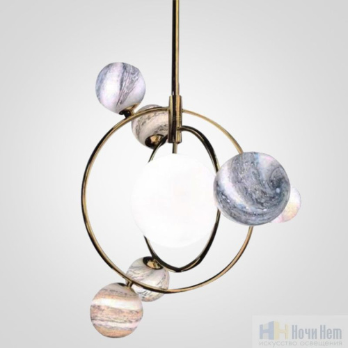 Люстра ImperiumLoft Satellites 123050-22, раздел каталога Люстры с плафонами интернет-магазина Ночи Нет