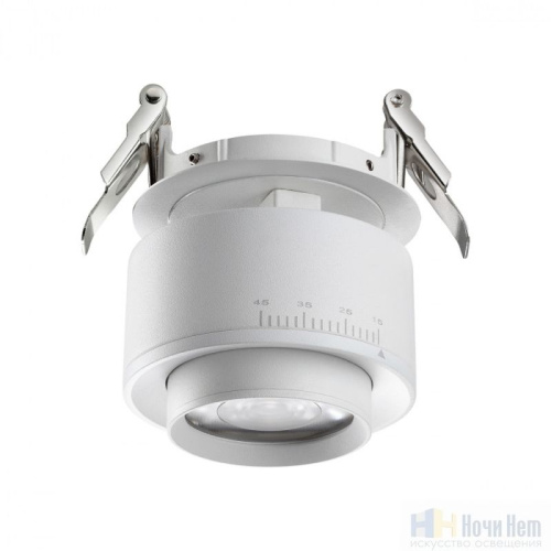 Встраиваемый светильник Novotech Eddy 358945, раздел каталога Поворотные точечные светильники интернет-магазина Ночи Нет
