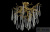 Люстра Crystal Lux REINA PL5 D600 GOLD PEARL 3580/105, раздел каталога Хрустальные люстры интернет-магазина Ночи Нет