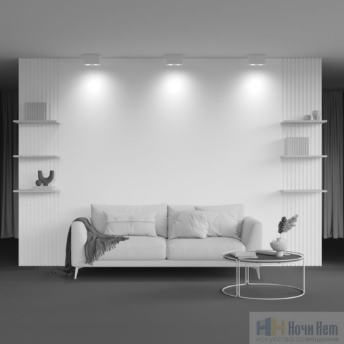 Потолочный светильник Maytoni Atom C017CL-02W, раздел каталога Накладные точечные светильники интернет-магазина Ночи Нет