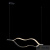 Люстра LOFT IT Tape Light 10403/1200 SN, количество ламп - , площадь освещения - 7,7 кв.м Люстра LOFT IT Tape Light 10403/1200 SN, раздел каталога Светодиодные люстры интернет-магазина Ночи Нет