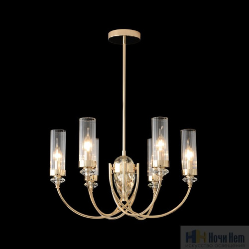 Люстра Crystal Lux SECRET SP6 GOLD 4050/306, раздел каталога Люстры с плафонами интернет-магазина Ночи Нет