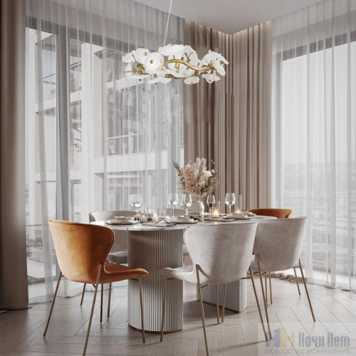 Люстра LOFT IT Bloom 10352/850 AB, раздел каталога Люстры с плафонами интернет-магазина Ночи Нет