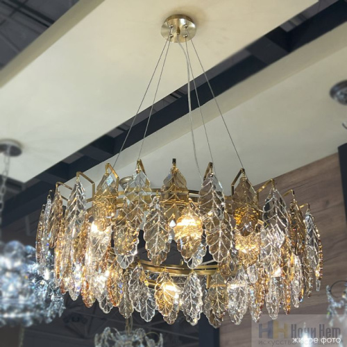 Люстра Crystal Lux TREVI SP8 BRASS 3220/308, раздел каталога Хрустальные люстры интернет-магазина Ночи Нет