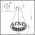 Люстра Odeon Light Crossa 5072/60L, количество ламп - 1, площадь освещения - 14 кв.м Люстра Odeon Light Crossa 5072/60L, раздел каталога Хрустальные люстры интернет-магазина Ночи Нет