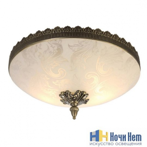 Светильник потолочный Arte Lamp Crown A4541PL-3AB, раздел каталога Круглые классические светильники интернет-магазина Ночи Нет