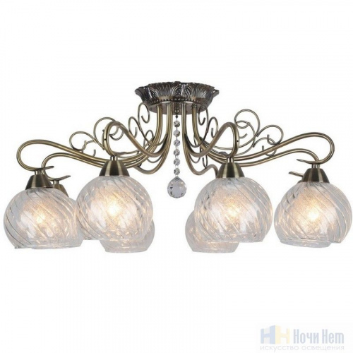 Люстра Omnilux Sanalvo OML-53507-08, раздел каталога Люстры с плафонами интернет-магазина Ночи Нет