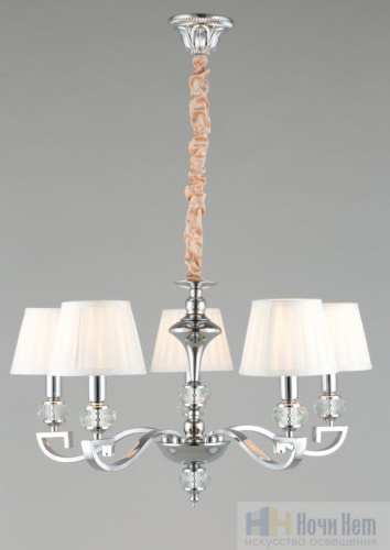 Люстра подвесная Omnilux Mozatte OML-72403-05, раздел каталога Люстры с абажурами интернет-магазина Ночи Нет