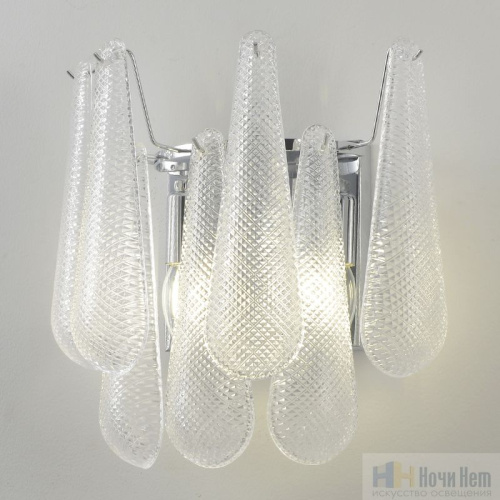 Бра Crystal Lux FONTAIN AP2 CHROME 1803/402, раздел каталога Стеклянные бра интернет-магазина Ночи Нет