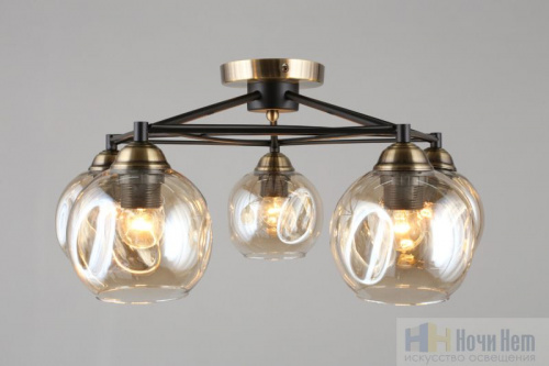 Люстра Omnilux Tuenno OML-93507-05, раздел каталога Люстры с плафонами интернет-магазина Ночи Нет