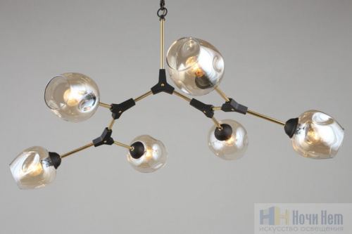 Люстра Omnilux Savelletri OML-93707-06, раздел каталога Люстры с плафонами интернет-магазина Ночи Нет