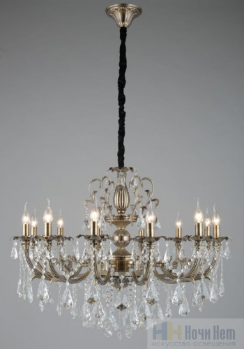 Люстра подвесная Omnilux  Grosseto OML-77733-12, раздел каталога Хрустальные люстры интернет-магазина Ночи Нет