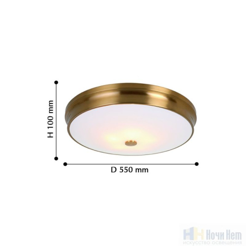 Светильник потолочный Favourite Pannikin 2375-5C, раздел каталога Круглые классические светильники интернет-магазина Ночи Нет