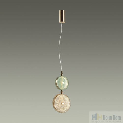 Светильник подвесной Odeon Light Caramella 5412/13LC, раздел каталога Подвесы 1 лампа интернет-магазина Ночи Нет