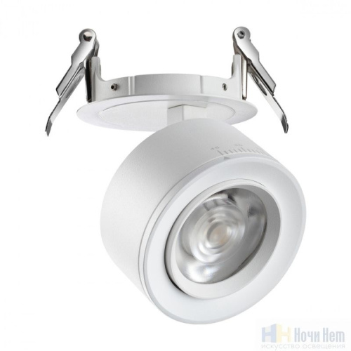 Встраиваемый светильник Novotech Eddy 358945, раздел каталога Поворотные точечные светильники интернет-магазина Ночи Нет