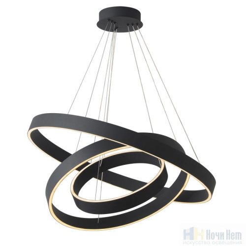 Люстра Crystal Lux TRON SP158W LED BLACK 4040/303, раздел каталога Светодиодные люстры интернет-магазина Ночи Нет
