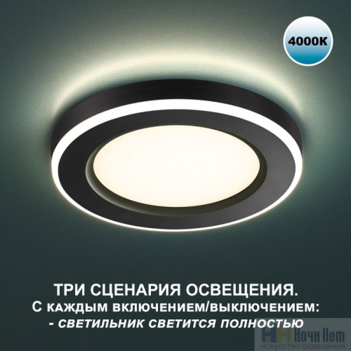 Встраиваемый светильник Novotech Span 359015, раздел каталога Светодиодные точечные светильники интернет-магазина Ночи Нет