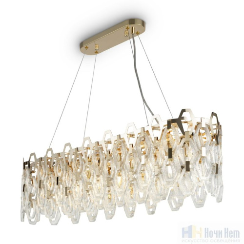 Люстра Maytoni Tissage MOD490PL-10G, раздел каталога Хрустальные люстры интернет-магазина Ночи Нет